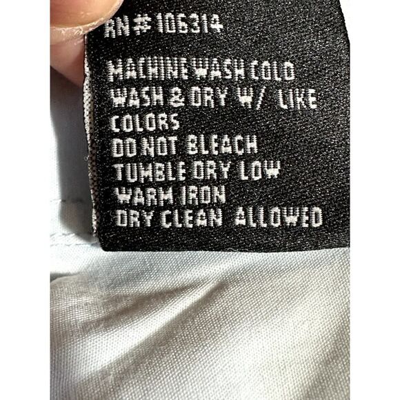 BMW LIFESTYLE Men's Short Sleeve Button Down Cotton Shirt Pale Blue Size 2XL/XXL - Picture 11 of 11